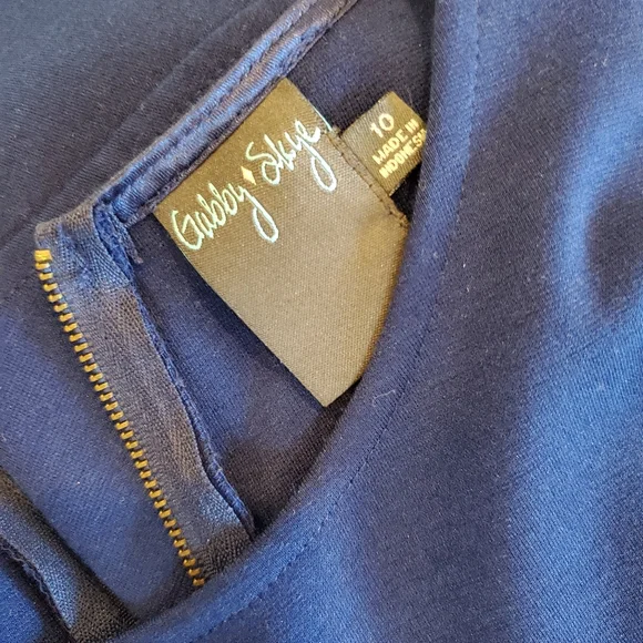 Gabby Skye Royal Blue Mini Dress - Picture 3 of 3